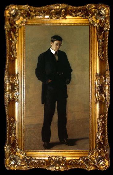 framed  Thomas Eakins Ideologist, ta009-2